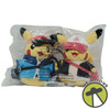 Pokémon Unova Region Pikachu Duos 6" Plush Set of Two 2021 Nintendo 701-09380
