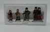 Department 56 Heritage Village Chelsea Lane Shoppers 4 Porcelain Figurines 58165