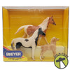 Breyer Misty II, Black Mist and Twister Horse Figure 1990 Reeves Item No. 3350