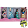 Disney Mini Princess Doll Set Mulan, Cinderella, Jasmine, Snow White New