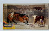 Breyer Cutting Horse and Cow Figures Set Reeves Item No. 3297 NEW