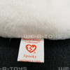 Ty Beanie Babies Spooky Ghost Plush Bean Toy 1995 Style No. 4090 Halloween