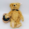 Steiff 1997 Club Picnic Teddy Bear Gold Blond 34 With Box & COA