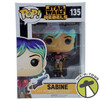 Funko Pop! Star Wars Rebels Sabine Bobble-Head Vinyl Figure 135 NEW