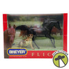 Breyer Classic Flicka with Cougar Figure Set Reeves Item No. 610 NEW