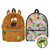 Scooby Doo Plush Scooby & Gang 16.5" Reversible Backpack Bioworld