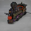 Department 56 10th Anniversary Halloween Haunted Rails Engine and Coal Car 8000001