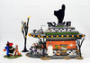 Department 56 Snow Village Halloween Series Gift Set 2002 Black Cat Diner 55319