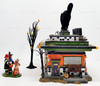 Department 56 Snow Village Halloween Series Gift Set 2002 Black Cat Diner 55319