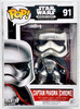 Funko POP Star Wars Captain Phasma 91 Chrome Smugglers Bounty Vinyl Figure