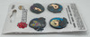 Funko Pop! Gear of War Wearable Pins (4) 2019 Funko M190405 New