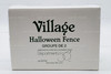 Department 56 Village Halloween Fence Set Accessory 52702 NEW