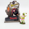 Dept 56 Halloween Monsters Autographs with Dracula 2 Piece Set 799977 NEW