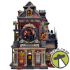 Department 56 Snow Village Halloween Grimsly's House of Oddities Lighted 799935