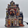 Department 56 Snow Village Halloween Grimsly's House of Oddities Lighted 799935