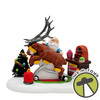 Dept 56 North Pole Series A Well Deserved Reindeer Massage Figurine 57210