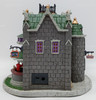 Spooky Town Gothic Hills Funeral Parlor Exterior Lighted Building 2023 Lemax