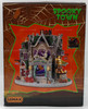 Spooky Town Gothic Hills Funeral Parlor Exterior Lighted Building 2023 Lemax