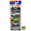 Matchbox Jurassic World Legacy Collection Island Explorers Vehicle 5 Pack