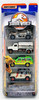 Matchbox Jurassic World Legacy Collection Island Explorers Vehicle 5 Pack