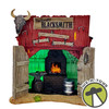 Dept 56 Halloween Ghost Town Hackmann's Blacksmith Shop Lighted #4036593 NEW