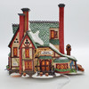 Dept 56 Dickens' Village Series Abington Lockside Inn Lighted 58473 NEW