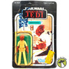 Star Wars ROTJ Admiral Ackbar Action Figure 65 Back 1983 Kenner #70310 Unpunched