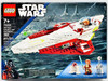 LEGO Star Wars OBI-Wan Kenobi's Jedi Starfighter 282 Piece Building Set 75333