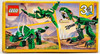 LEGO Creator 3 in 1 Mighty Dinosaurs 174 Piece Building Set 31058