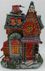 Department 56 Snow Village Halloween Haunted House 2001 Fiber Optic 33661
