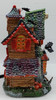 Department 56 Snow Village Halloween Haunted House 2001 Fiber Optic 33661