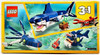 LEGO Creator 3 in 1 Deep Sea Creatures 230 Piece Building Set 31088