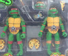 TMNT Haulathon Leonardo Donatello Raphael Michelangelo 4-Pack Figures NECA 54261
