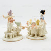 Disney Lenox Snow White And The Dwarfs Candlesticks NEW