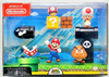 World of Nintendo Super Mario Acorn Plains Diorama Figures 2017 Jakks Pacific