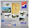 Daron Postage Stamp B-25J Mitchell Briefing Time Die Cast Metal Airplane