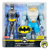DC Comics Batman and King Shark Action Figures Set 1st Edition Spin Master 13415