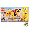 LEGO Creator 3in1 Wild Lion 224 Piece Building Kit 31112