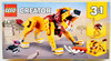 LEGO Creator 3in1 Wild Lion 224 Piece Building Kit 31112