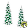 Department 56 Winter Green Pines Tree Accessory Set of Two 52661
