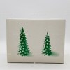 Department 56 Winter Green Pines Tree Accessory Set of Two 52661
