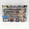 Funko POP Star Wars Teebo, Chief Chirpa, and Logray Figures 3 Pack Set Exclusive