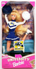 University of Michigan Cheerleader Barbie Doll Special Edition 1996 Mattel 17398