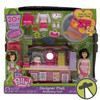 Polly Pocket Designer Mall Accessory Cart Glitter Playset & Ana Doll New 2002