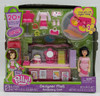 Polly Pocket Designer Mall Accessory Cart Glitter Playset & Ana Doll New 2002