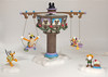 Department 56 Swinging Disney Fab Five Disney Showcase 3 PC Set 56.56866