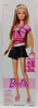 Barbie Blonde Hair Wearing Pink Plaid Top & Denim Skirt Doll 2008 Mattel New