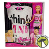 Barbie Summer Doll Think Pink Live Green Matching Shirt Set Mattel N0719 NEW