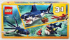 LEGO Creator 3 in 1 Deep Sea Creatures 230 Piece Building Set 31088
