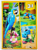 LEGO Creator 3 in 1 Exotic Parrot 253 Piece Building Set 31136